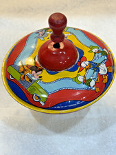 Vintage Chein Spinning Pump Top bright and shiny Disney Characters
