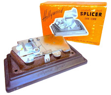 Vintage HOLLYWOOD FILM SPLICER for 8mm  16mm movie film FREE domestic shipping