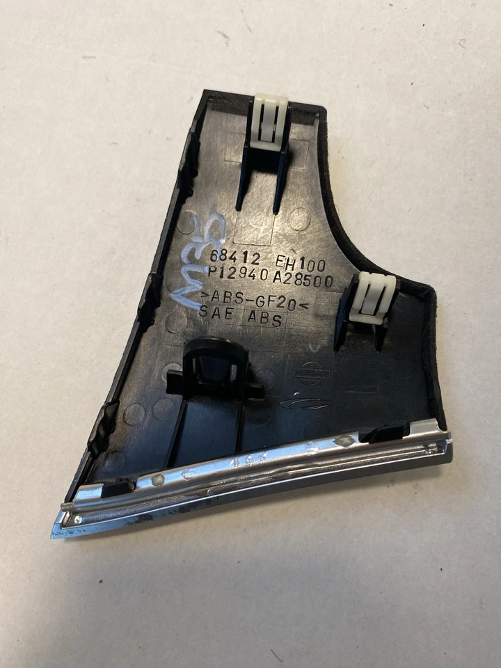 06-10 INFINITI M35 M45 PASAJERO DERECHO TABLERO MOLDURA PANEL GRAFITO OEM Foto 4 de 4