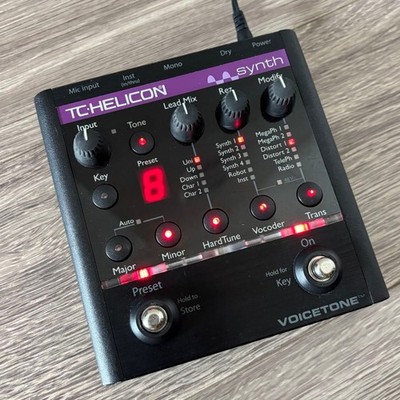 TC-Helicon VoiceTone Synth Vocal Effects Processor