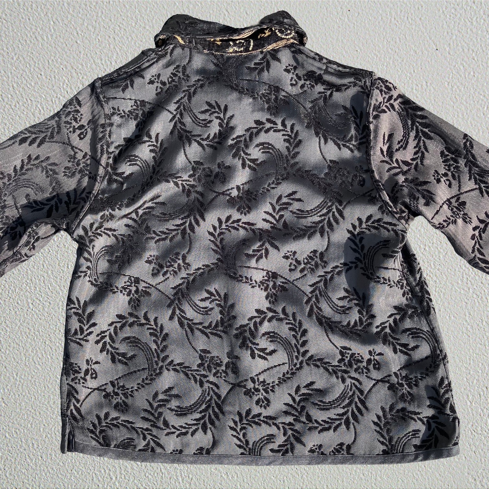 Bohemian patchwork reversible thin jacket, boho c… - image 9