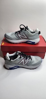 Women's New Balance 410v8 Trail Running Shoes Size 6  Grey/BlueNew In Box