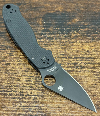 Spyderco Para 3 PM3 Knife G-10 Black - CPM S45VN - C223GPBK FACTORY SECOND