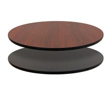 Oak Street Manufacturing MB60R Reversible 60" Diameter Round Melamine Table Top