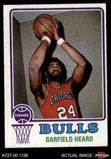 1973 Topps #99 Garfield Heard Bulls Oklahoma 3 - VG