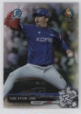2017 Bowman Chrome Prospects Refractor /499 Hyeon-jong Yang #BCP141 1lq2