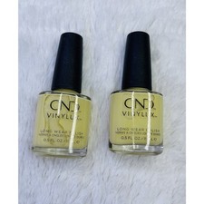 CND Vinylux Long Wear Nail Polish Yellow 2 Pk Bundle Set