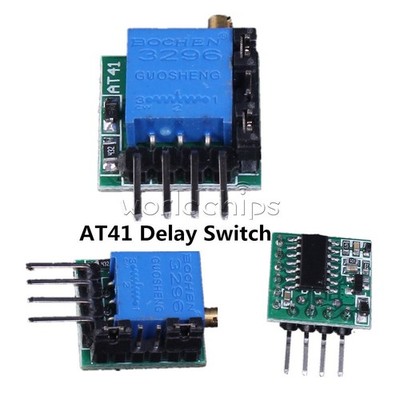 AT41 Delay Circuit Timing Switch Module 1s-40h 1500mA For Delay Switch Timer #hj