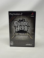 Guitar Hero Metallica PS2 PlayStation 2 Complete CIB Pristine Disc Tested Works