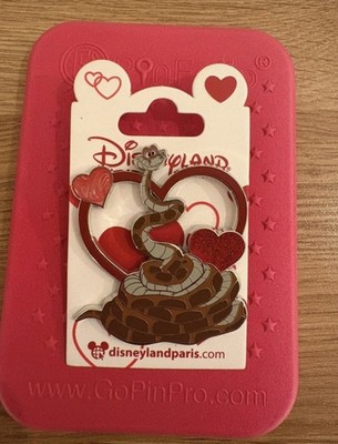 DLP Disneyland Paris Valentine Dschungelbuch Kaa Schlange Disney Pin