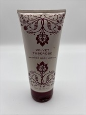new Bath  Body Works VELVET TUBEROSE Shimmer Lotion 6 oz Very Rare RETIRED