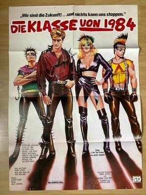 Filmposter * Kinoplakat * A1 * Die Klasse von 1984 * 1982 * M. L. Lester