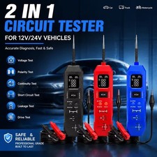 2in1 Automotive Circuit Tester Power Probe Relay Tester Car Electrical System