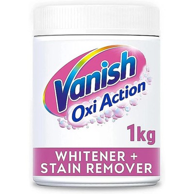 VANISH - Oxi Action Powder Fabric Stain Remo Crystal White 1kg - USA