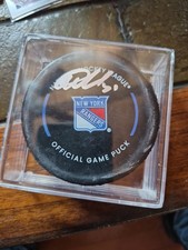 Igor Shesterkin New York Rangers Signed Official Game Puck