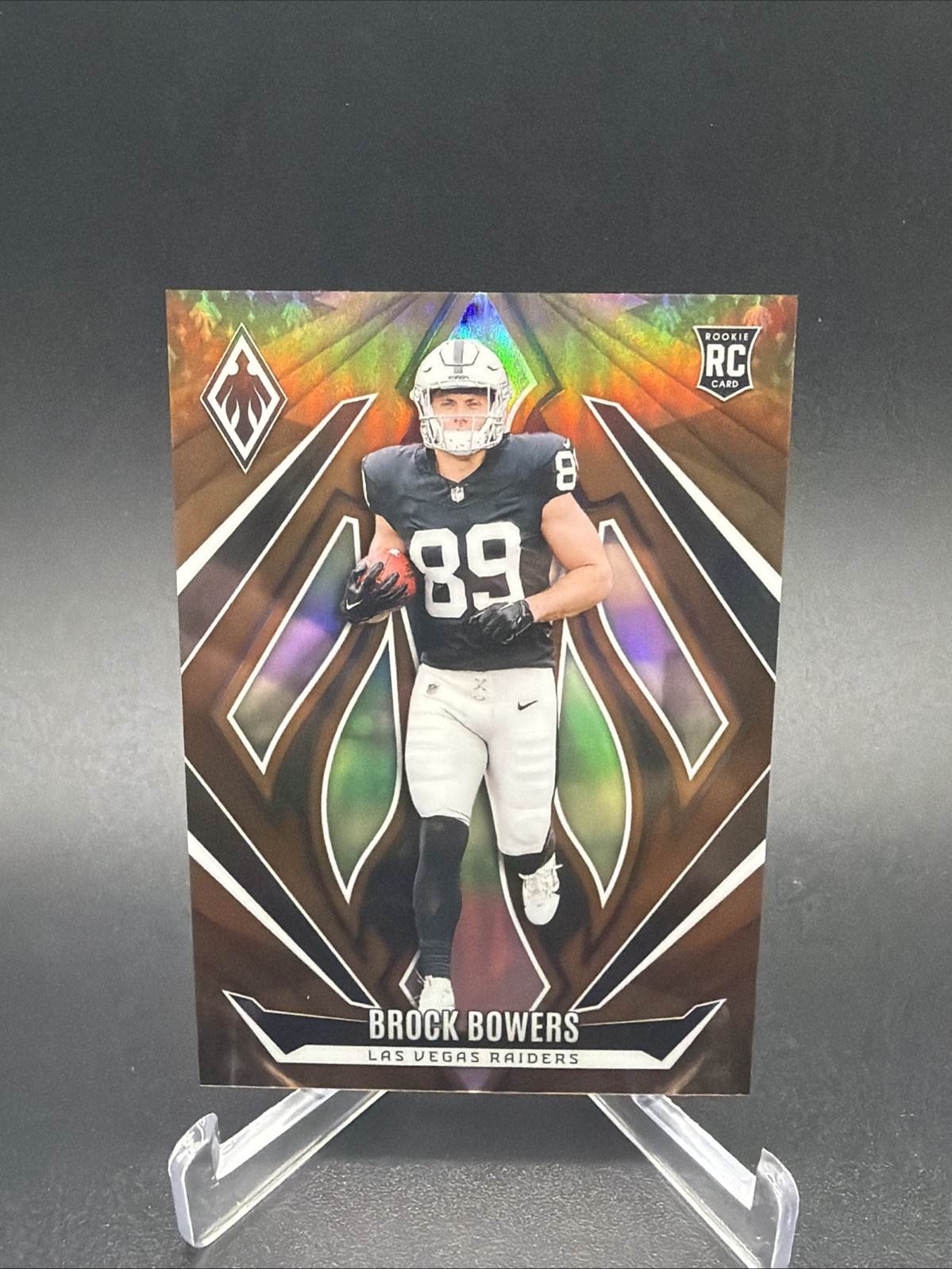 2024 Panini Phoenix - Rookies Brock Bowers #165 Bronze /75 (RC)