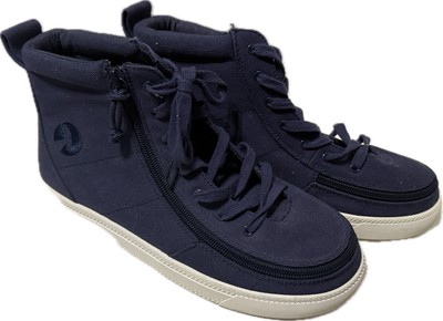 Billy Footwear Zip Up High top Sneakers 8M - Adaptive/Orthotic Friendly