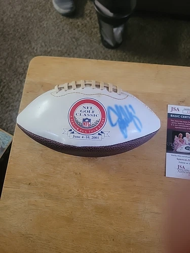 John Elway Denver Broncos Signed/Autographed Mini Football JSA