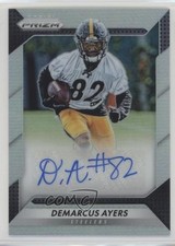 2016 Panini Prizm Rookie Auto Silver Prizm Demarcus Ayers #RA-DAY Auto p6d