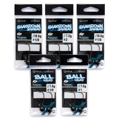 Quantum 4street Rundkopf Jig Head Tungsten Ball 2,6 - 10,6 g Finesse Jigkopf