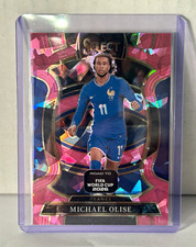 Panini Select Road to FIFA World Cup  Michael Olise France Pink Ice Prizm #77