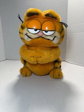 Vintage Dakin Garfield Plush 12" 1978/1981 Made in Korea