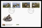 DR WHO 1996 IRELAND FDC DUCK COMBO M77295