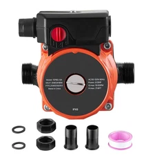 Uimoso Hot Water Recirculating Pump 10 GPM 3-Speed Cast Iron Circulation Pump