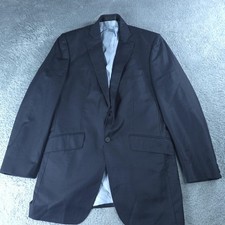 Charles Tyrwhitt Suit Jacket Mens 40 Long Blue Wool Super 150s Blazer 2 Button