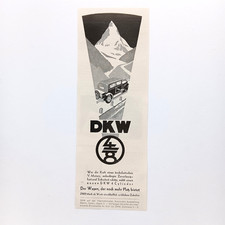 1931 DKW 4 Cylinder Zschopau Automobil Werbeanzeige Werbung Reklame Advertising
