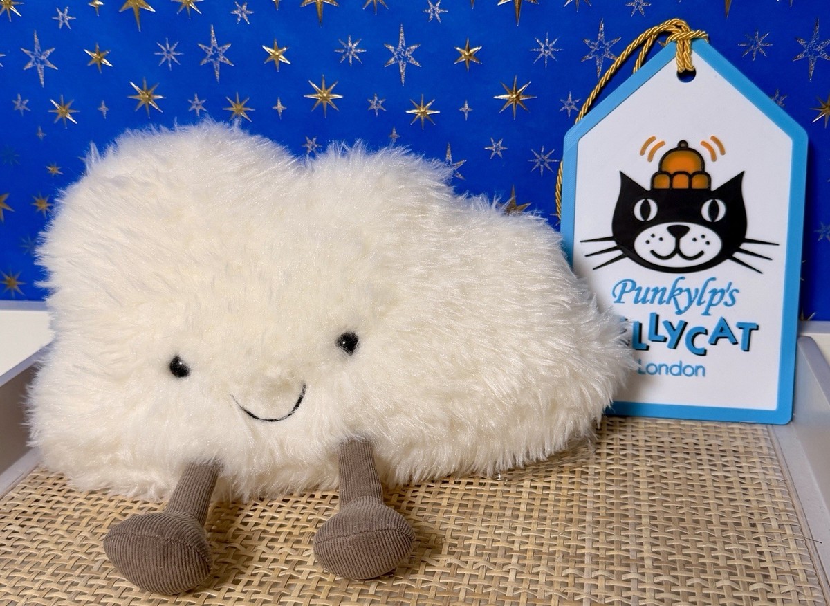  ジェリーキャット　雲　ぬいぐるみ　正規品 Authentic Jellycat❣️Amuseables Cloud Plush Toy Medium With Tag