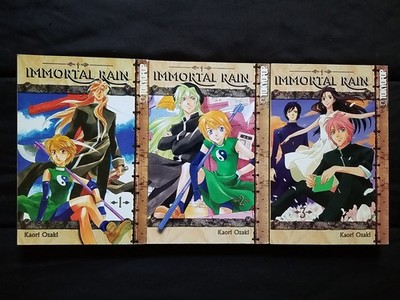 Immortal Rain Lot of 3  Volumes 1-3  Manga  Graphic Novel Kaori Ozaki Tokyopop 