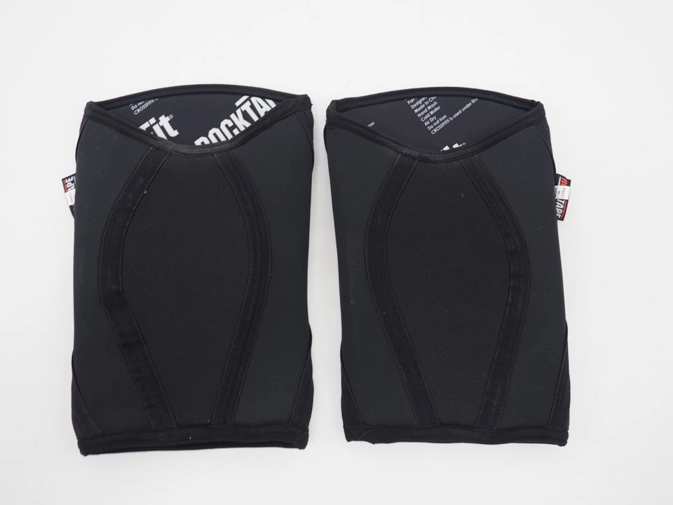 NEW! RockTape Assassins Knee Support Sleeves 7mm XL 41cm-46cm Red, Black, White - Image 4 of 4