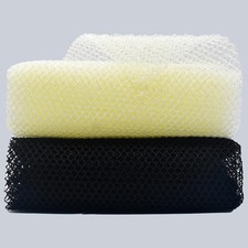 2 Piece African Exfoliating Net for Body - African Shower Sponge Scrubber Black