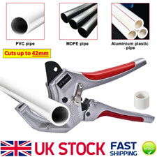 Ratcheting Pipe Cutters 42mm Diameter for PVC PEX PPR Plastic Hoses &Spare Blade