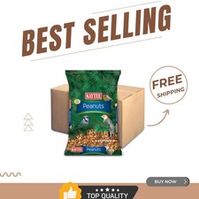 High Protein Shelled Peanuts - Ideal Wild Bird Food, 11lbs for -Round Use