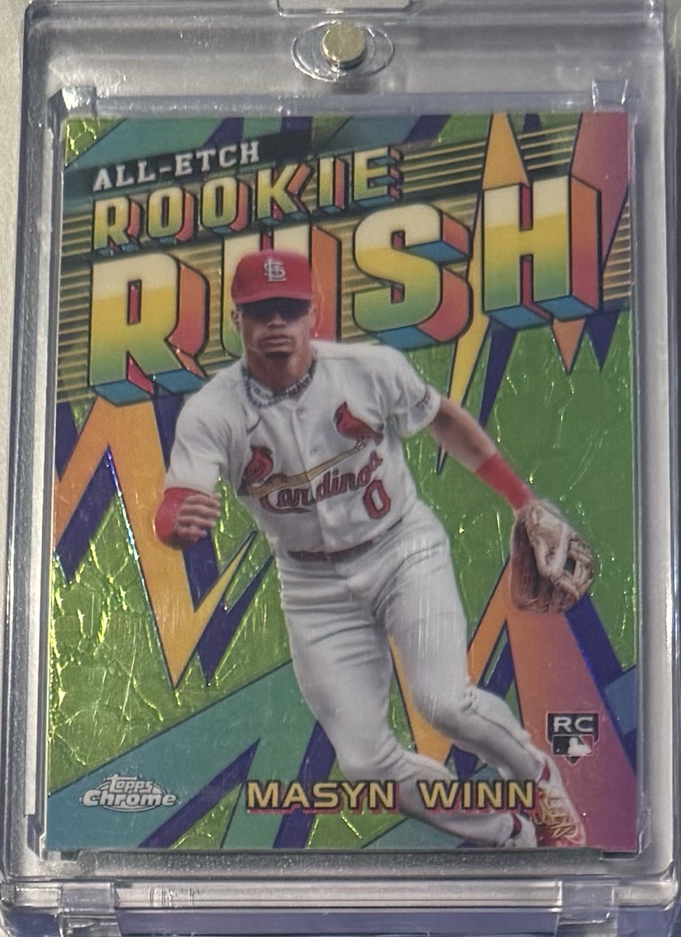 2024 Topps Chrome - All-Etch Rookie Rush Masyn Winn #CERR-9 (RC)