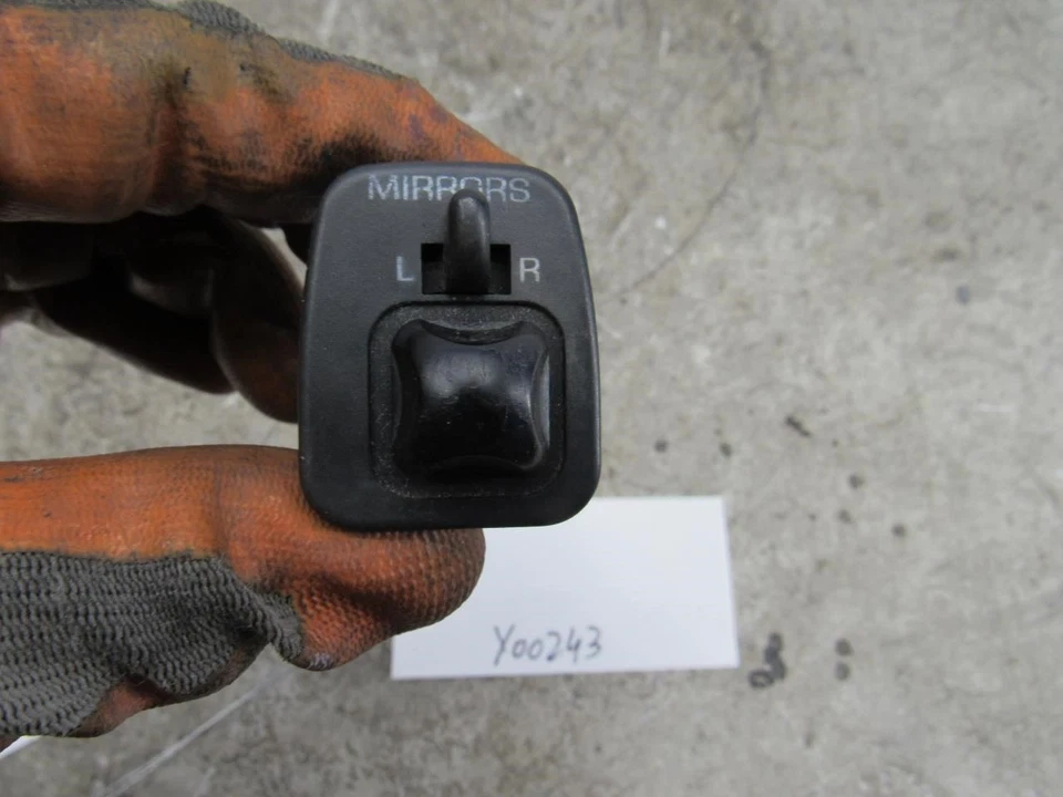 2000 Lincoln Navigator door side rear view mirror control switch knob OEM Foto 3 de 4