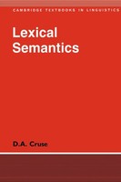 Lexical Semantics D. A. Cruse Taschenbuch Kartoniert / Broschiert Englisch 1986