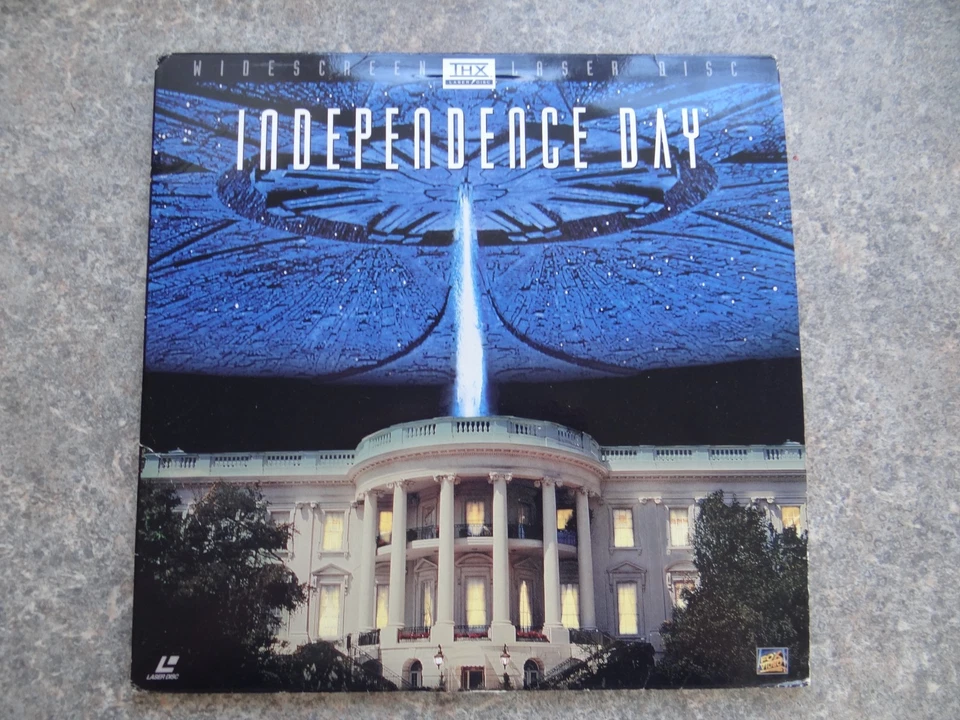 Independence Day US Laser Disc LD Film Video CD Laserdisk Will Smith Englisch - Bild 2 von 4