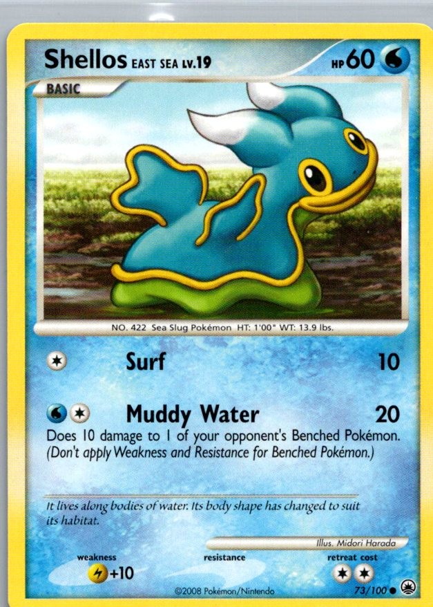 Shellos East Sea 73/100 Common Majestic Dawn NM