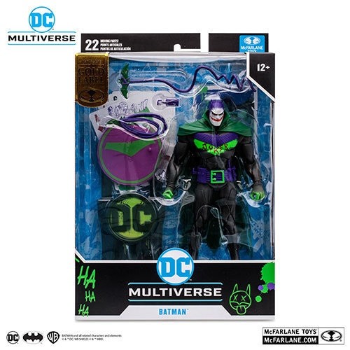 Dc Comics Multiverse 7 Inch Action Figure 248 Batman Joker Rised Edition Comic/B - Picture 5 of 5