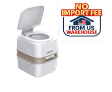 SEAFLO Portable Toilet for RV, Boat, and Camping 4.8 Gallon - Premium Ver. 