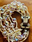 1950s Signed Eugene Necklace Bracelet Earrings Schultz SET Crystal Pearl Vintage — photo 6