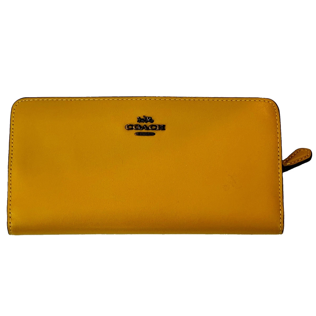 Coach Yellow Folding Wallets for Women for sale | eBay