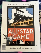 2007 MLB All-Star Game Official Program Limited Stadium Edition San Francisco