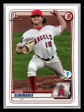 Adam Seminaris Los Angeles Angels #BD-163 Bowman 2020 Bowman Draft