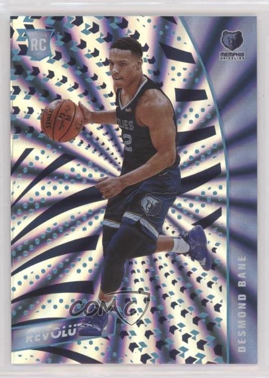 2020 Panini Revolution Rookies Sunburst 21/75 Desmond Bane #104 Rookie RC 0n9u