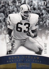 2012 Panini Prominence #116B Gene Upshaw G/897 FB
