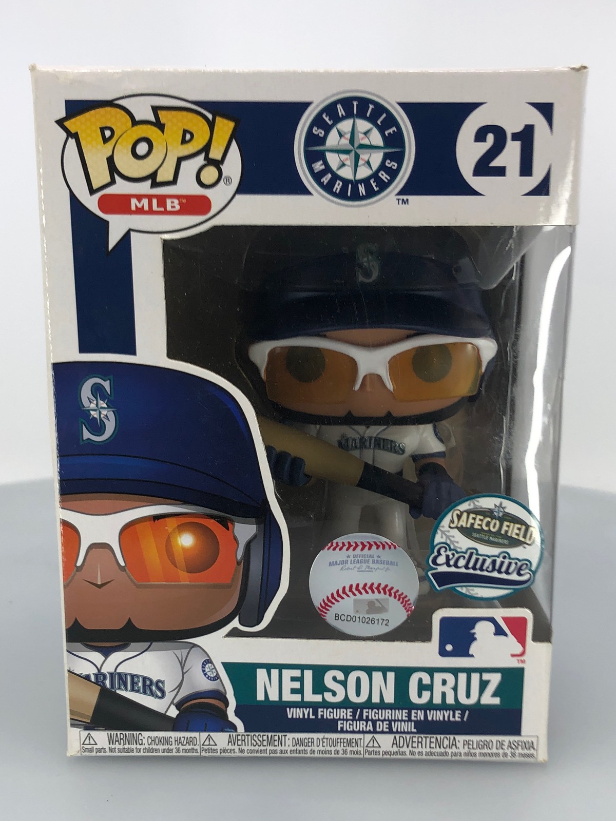En Oferta Funko Pop! Figura Vinilo Deportes Mlb Nelson Cruz #21 Caja Dañada Ver Fotos
